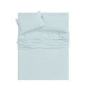Twin Aqua Bamboo 6-Piece Luxury Sheet Set