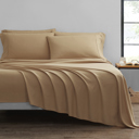 Twin Gold Bamboo 6-Piece Luxury Sheet Set