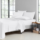 Twin White Bamboo 6-Piece Luxury Sheet Set
