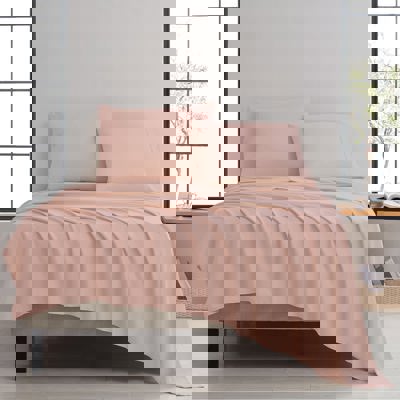 Kathy Ireland Twill Weave Luxury 4-Piece Sheet Set