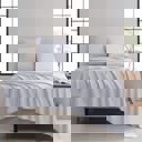 King Silver Kathy Ireland Twill Weave Luxury 4-Piece Sheet Set