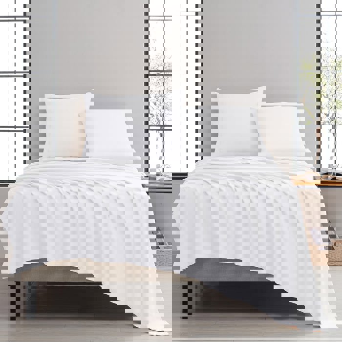 Kathy Ireland Twill Weave Luxury 4-Piece Sheet Set