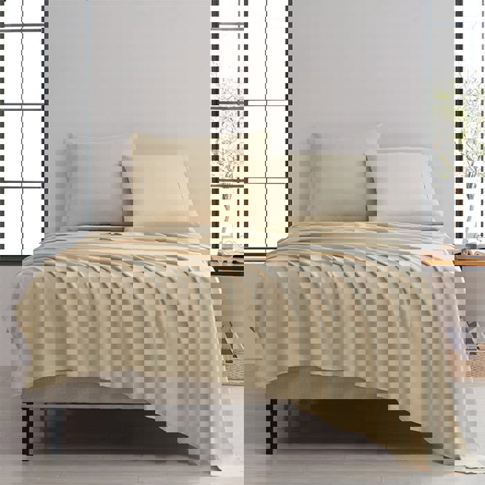 Kathy Ireland Twill Weave Luxury 4-Piece Sheet Set
