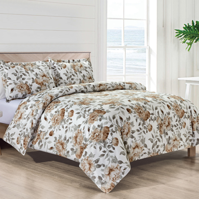 Bibb Home 1800 Series Egyptian Luxury 3 pc Duvet Cover Set