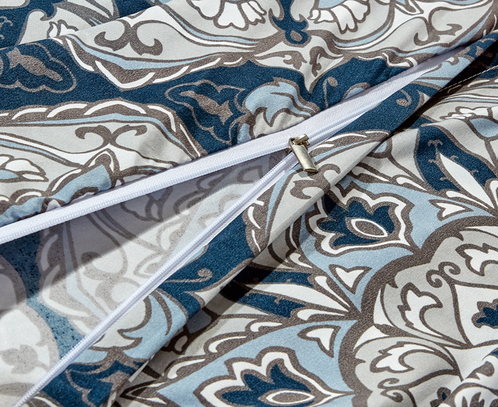 Bibb Home 1800 Series Egyptian Luxury 3 pc Duvet Cover Set