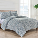 Full/Double Madison Bibb Home 1800 Series Egyptian Luxury 3 pc Duvet Cover Set