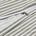 Full/Double Oxford Bibb Home 1800 Series Egyptian Luxury 3 pc Duvet Cover Set