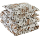 Full/Double Wildflower Bibb Home 1800 Series Egyptian Luxury 3 pc Duvet Cover Set