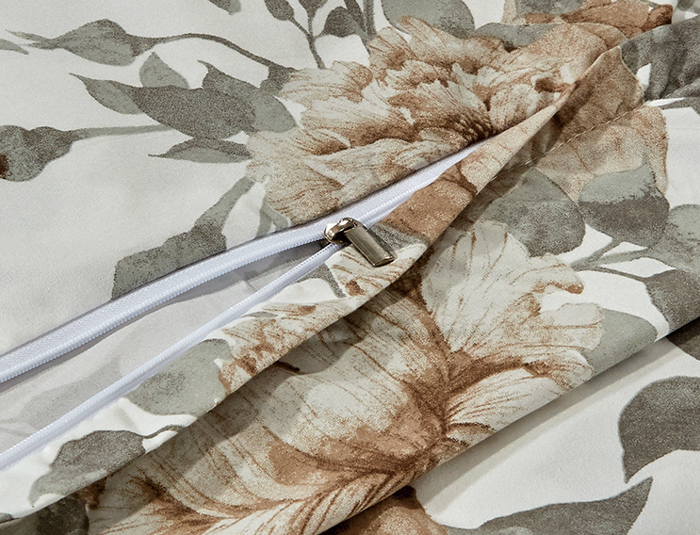 Bibb Home 1800 Series Egyptian Luxury 3 pc Duvet Cover Set