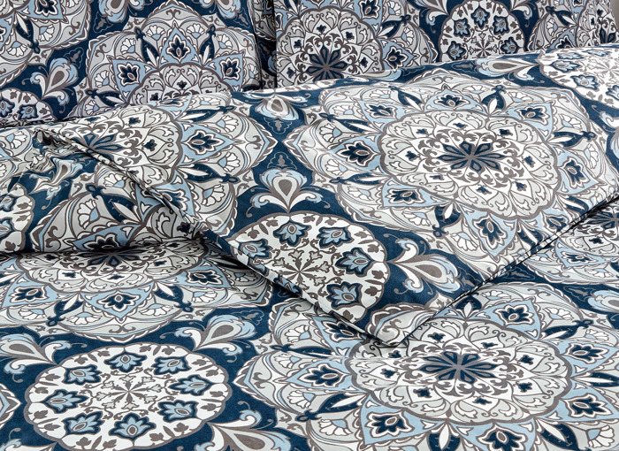 Bibb Home 1800 Series Egyptian Luxury 3 pc Duvet Cover Set