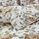 Twin Wildflower Bibb Home 1800 Series Egyptian Luxury 3 pc Duvet Cover Set