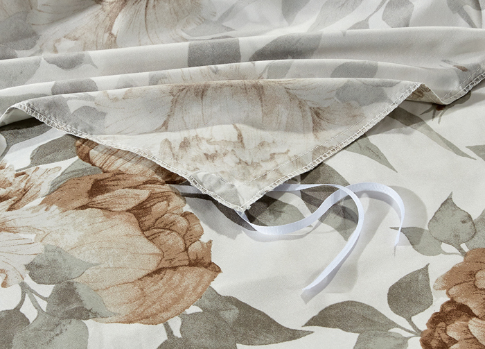 Bibb Home 1800 Series Egyptian Luxury 3 pc Duvet Cover Set