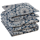 King Alexander Bibb Home 4 pc Duvet & Down Alternative Comforter Set