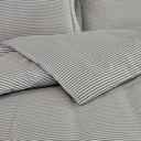 King Oxford Bibb Home 4 pc Duvet & Down Alternative Comforter Set