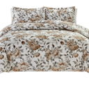King Wildflower Bibb Home 4 pc Duvet & Down Alternative Comforter Set