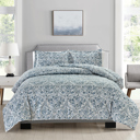 Queen Madison Bibb Home 4 pc Duvet & Down Alternative Comforter Set