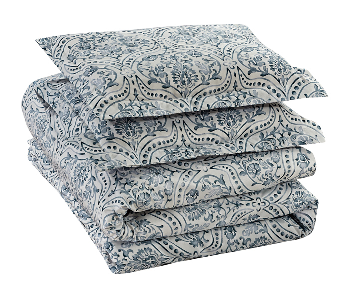Bibb Home 4 pc Duvet & Down Alternative Comforter Set