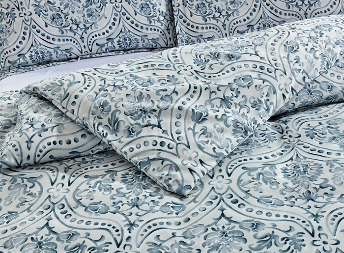 Bibb Home 4 pc Duvet & Down Alternative Comforter Set