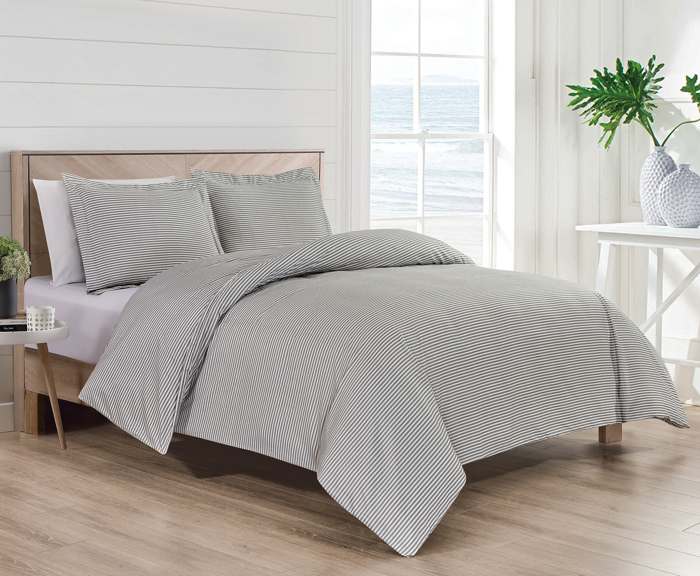 Bibb Home 4 pc Duvet & Down Alternative Comforter Set
