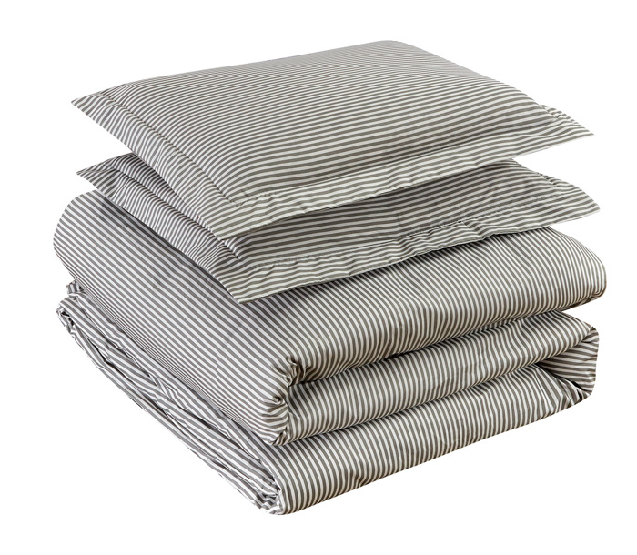 Bibb Home 4 pc Duvet & Down Alternative Comforter Set