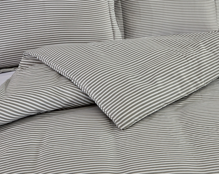 Bibb Home 4 pc Duvet & Down Alternative Comforter Set