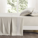  Bamboo 4 Piece 1800 Thread Count luxurious Ultra-soft Waffle Hem Sheet Set