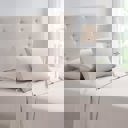 Full/Double Ivory Kathy Ireland 4 Piece Waffle Hem Sheet Set