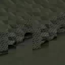 King Sage Kathy Ireland 4 Piece Waffle Hem Sheet Set