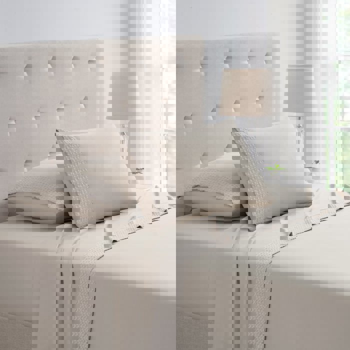 Kathy Ireland 4 Piece Waffle Hem Sheet Set