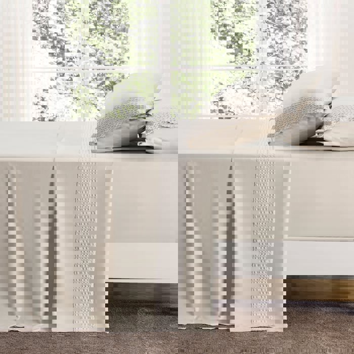 Kathy Ireland 4 Piece Waffle Hem Sheet Set