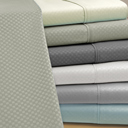 Twin Grey US Army 6 Piece Embossed Check Sheet Set