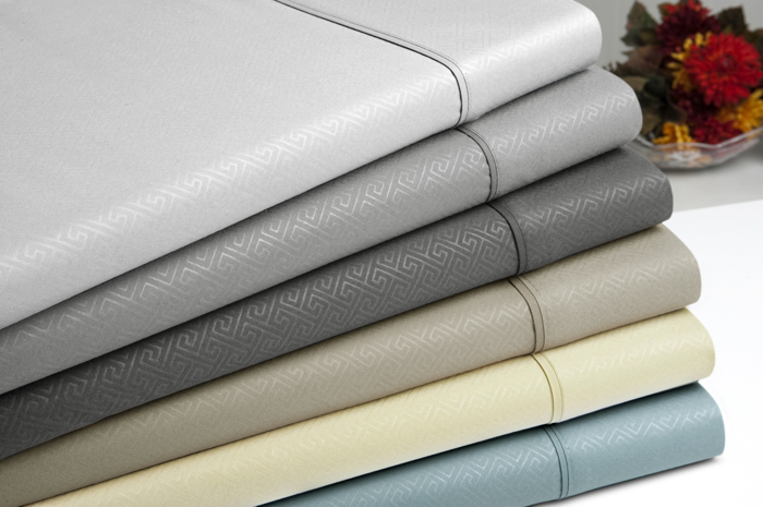 US Army 6 Piece Embossed Greek Key Sheet Set