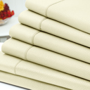 King Ivory US Army 6 Piece Embossed Greek Key Sheet Set