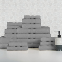 Other Solid Gray Bibb Home 18 Piece Egyptian Cotton Towel Set