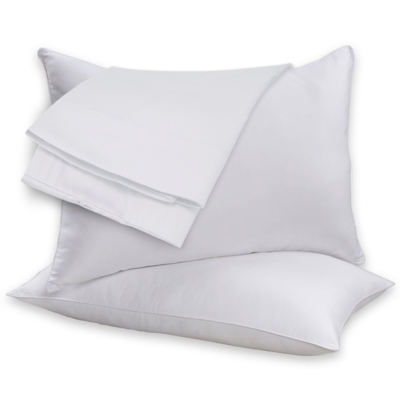BeautySleep 2-4 Pack Feather Cotton Pillow Set