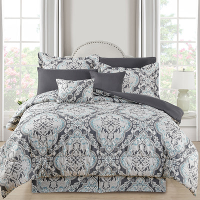 Kathy Ireland 10 Piece Bed in a Bag Comforter Set