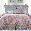 King Eden Kathy Ireland 10 Piece Bed in a Bag Comforter Set