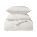 King Ivory Kathy Ireland 3-Piece Waffle Down Alternative Comforter Set