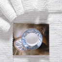 Decorative Throw Ivory Kathy Ireland Oversized Chenille Polyester Fringed Basket Throw 50? X 70?