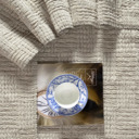 Decorative Throw Stone Kathy Ireland Oversized Chenille Polyester Fringed Basket Throw 50? X 70?