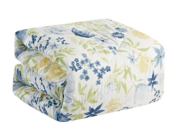 Bibb Home 8 Piece Comforter Set with Decorative Pillows