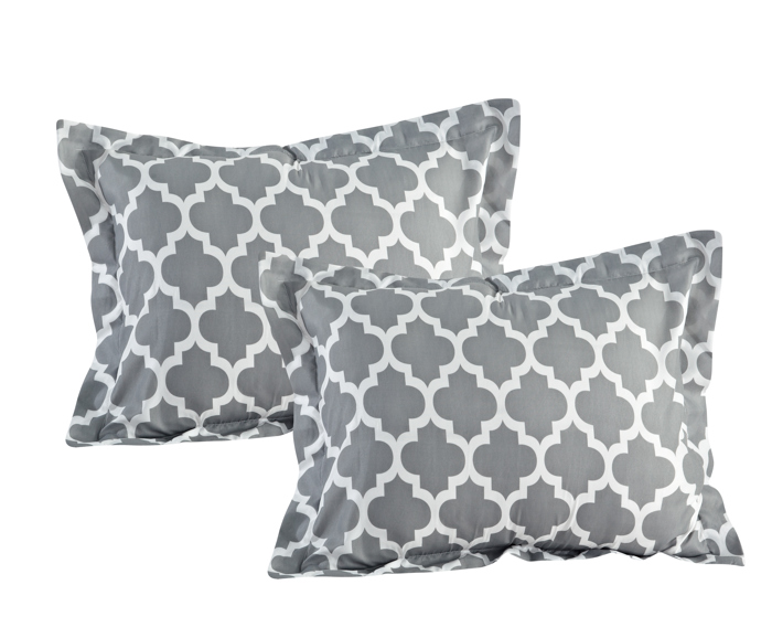 Bibb Home 8 Piece Comforter Set with Decorative Pillows