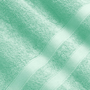 12-piece Aqua Bibb Home 12 Piece Zero Twist Egyptian Cotton Towel Set