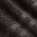 12-piece Grey Bibb Home 12 Piece Zero Twist Egyptian Cotton Towel Set