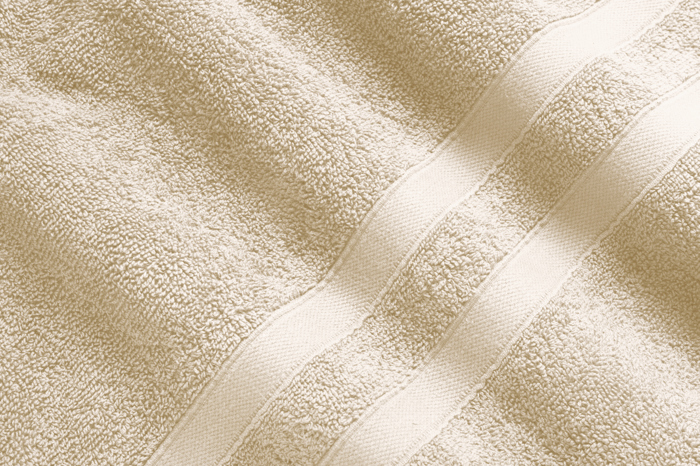 Bibb Home 12 Piece Zero Twist Egyptian Cotton Towel Set