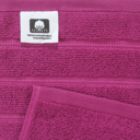 12-piece Raspberry Bibb Home 12 Piece Zero Twist Egyptian Cotton Towel Set