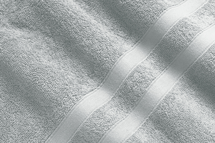 Bibb Home 12 Piece Zero Twist Egyptian Cotton Towel Set