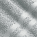 12-piece Silver Bibb Home 12 Piece Zero Twist Egyptian Cotton Towel Set