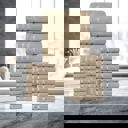  Bibb Home 24 Piece Zero Twist Egyptian Cotton Towel Set