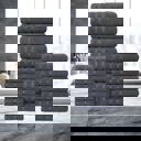 Other Gray Bibb Home 24 Piece Zero Twist Egyptian Cotton Towel Set